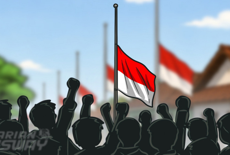 Semiotika Bendera Setengah Tiang