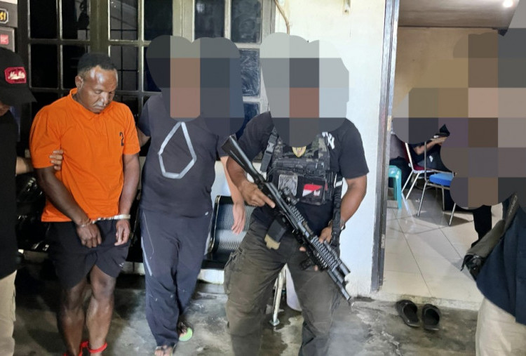DPO KKB Puncak Yekis Wanimbo alias Salahmakan Tabuni Ditangkap di Mimika