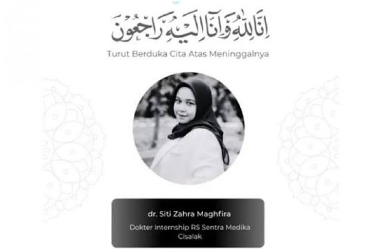 Profil Siti Zahra Maghfira, Dokter Internship Unhas yang Meninggal di Apartemen Kalibata