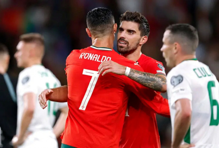 Portugal vs Irlandia 1-0: Cristiano Ronaldo Gagal Penalti, Ruben Neves Jadi Pahlawan