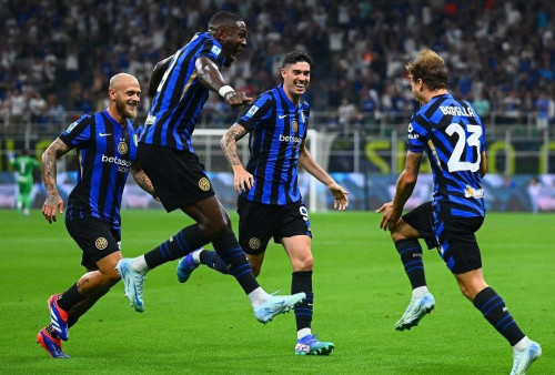 Inter Milan vs Atalanta 4-0: Brace Marcus Thuram Bawa Nerazzuri ke Puncak Klasemen 