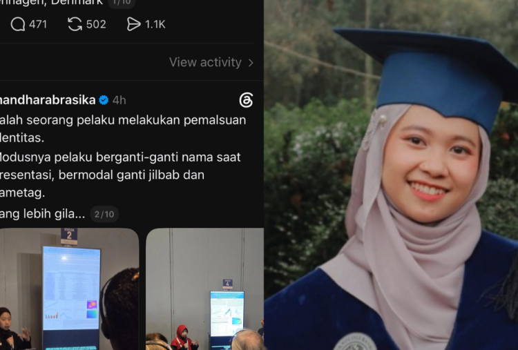 Modus Prihantini yang Diduga Lakukan Riset Palsu di ISPPD 2026 Denmark, Gonta-Ganti Nama dan Jilbab