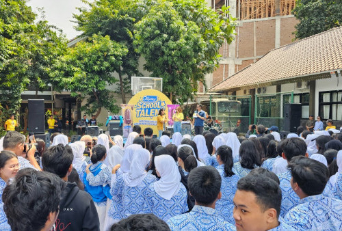 Angga Yunanda dan Shifa Hadju ajak Pelajar Indonesia Berani Tunjukkan Bakat Lewat Joyday School Talent
