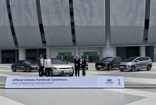 Jadi Sponsor FIFA U-17 World Cup Indonesia 2023, Hyundai Serahkan 148 Unit Kendaraan Fasilitas Transportasi