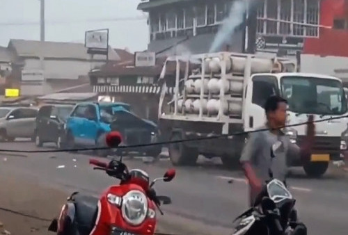 Tabung Gas CNG yang Dimuat dalam Truk Meledak di Sukabumi, Satu Orang Tewas dan 9 Lainnya Terluka