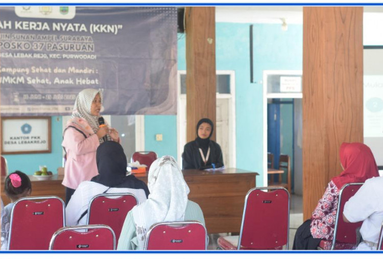 UMKM Lebakrejo Siap Go Digital! Mahasiswa KKN UINSA Gelar Seminar dan Diskusi Seru