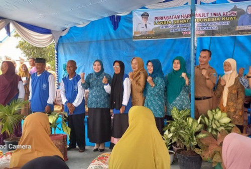 Peringatan Hari Lansia ke 26 Tahun 2022, Dipusatkan di Desa Lebak Budi Kecamatan Merapi Barat