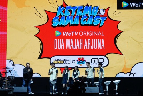 Pemain Series Dua Wajah Arjuna WeTV Ramaikan Indonesia Comic Con x DG Con 2023, Hibur Langsung Pengunjung!