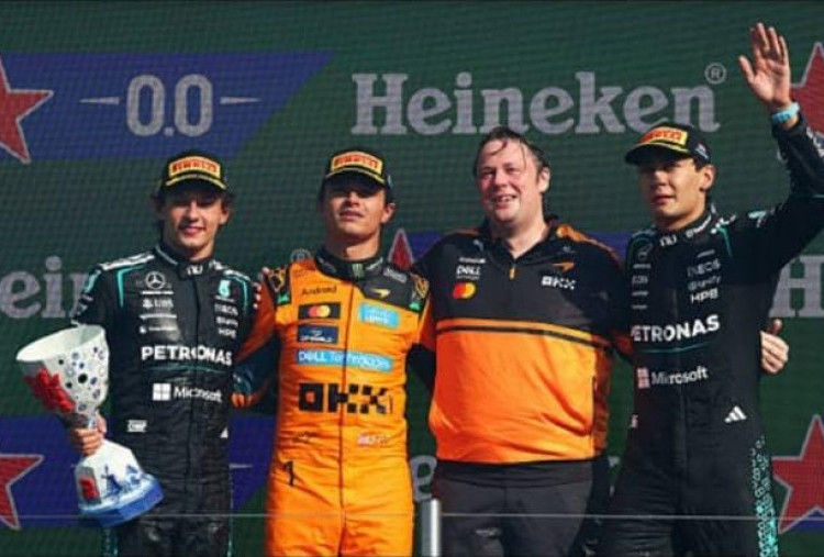 Lando Norris Asapi Duo Mercedes Usai Drama Red Flag GP Belanda