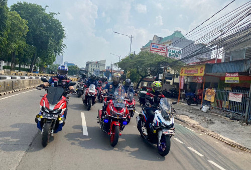 Seru! Wahana Ajak Komunitas Honda ADV Sambangi Spot Horor di Jakarta