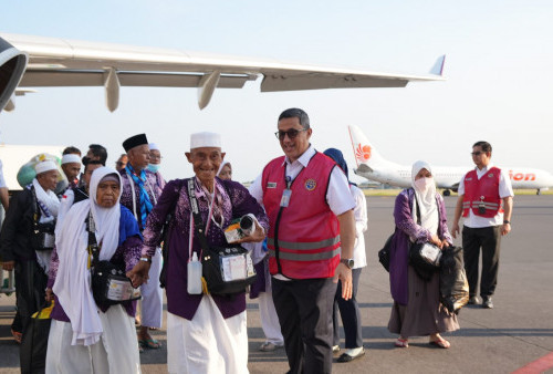 333 Orang Jemaah Haji Kloter Akhir Jatim Tiba di Bandara Juanda