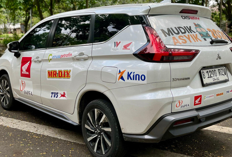 Mudik Bareng Xpander Ultimate: Ground Clearance Tinggi, Pede Melintas di Jalan Rusak