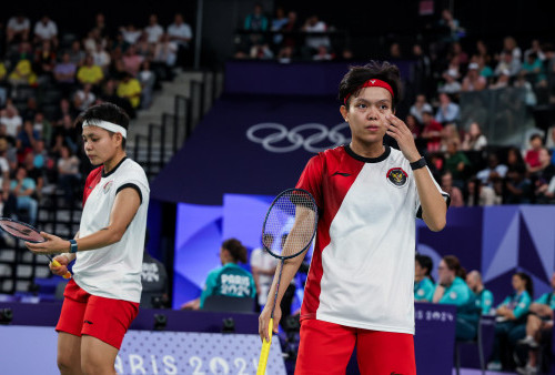 Sedih, Apri/Fadia Tersingkir dari Olimpiade Usai Kalah dari Chen Qing Chen/Jia Yi Fan