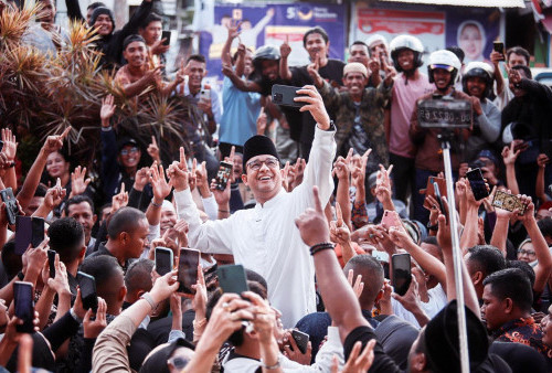 Anies Baswedan Santai Tanggapi Ucapan Jokowi 'Presiden Boleh Kampanye dan Memihak'