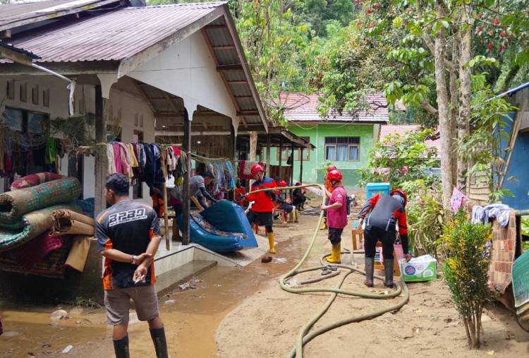 Banjir di Balangan, Kalimantan Selatan Berangsur Surut