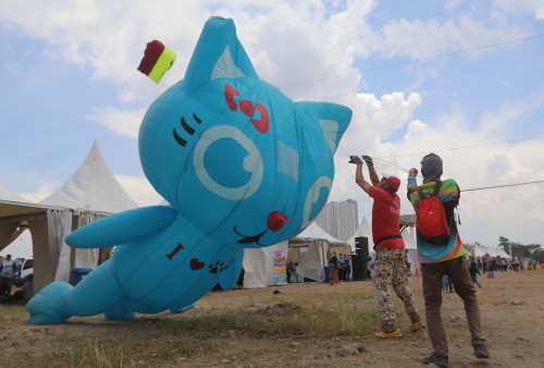 Tertunda Cuaca, Surabaya Kite Festival 2022 Tetap Lanjut