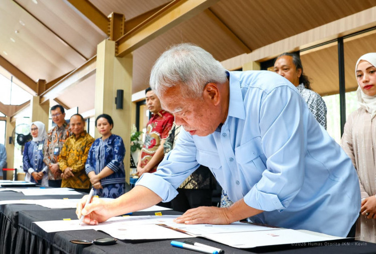 Wujudkan Ekosistem Perkotaan di Nusantara, Otorita IKN Teken PKS KPBU dan Investasi Langsung Swasta Murni
