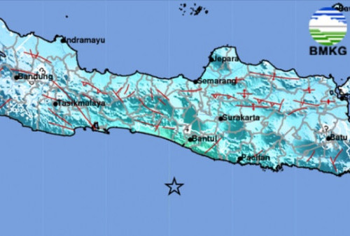 Gempa Guncang Bantul, Yogyakarta, Kediri, Nganjuk, Hingga Surabaya. Berikut Parameter Sementaranya