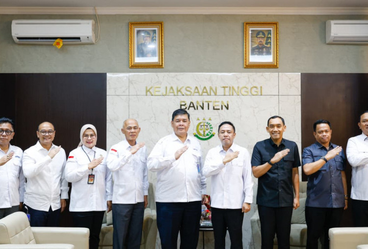 Audiensi dengan Kejati Banten, Bank Banten Perkuat Silaturahim dan Sinergi