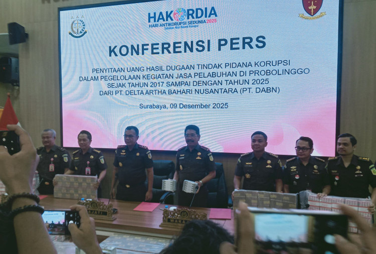 Hakordia 2025, Kejati Jatim Selamatkan Aset Rp47 Miliar dari Kasus Korupsi PT DABN
