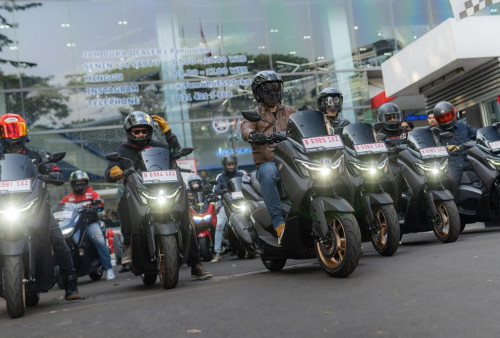 Deretan Selebriti Rasakan Langsung Sensasi Yamaha NMAX 'Turbo' Jakarta- Sentul