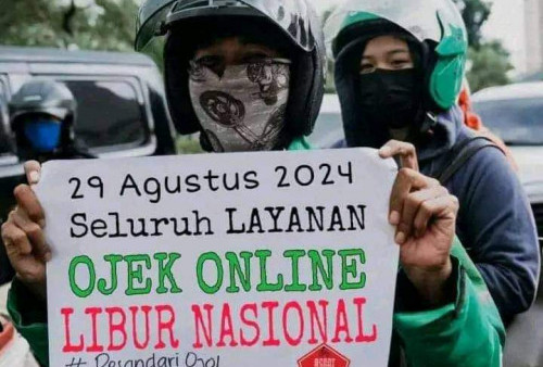 Ribuan Ojol Berdemo Besar-besaran Hari Ini, Ini Imbauan dari Grab dan Gojek