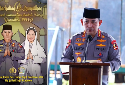 Kapolri Listyo Sigit Prabowo: Selamat Menunaikan Ibadah Puasa