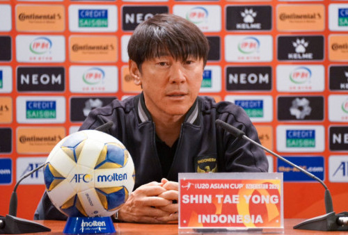 Shin Tae-yong Optimis Timnas U20 Indonesia Bisa Ladeni Irak, 'Ferarri Jadi Kapten Tim'