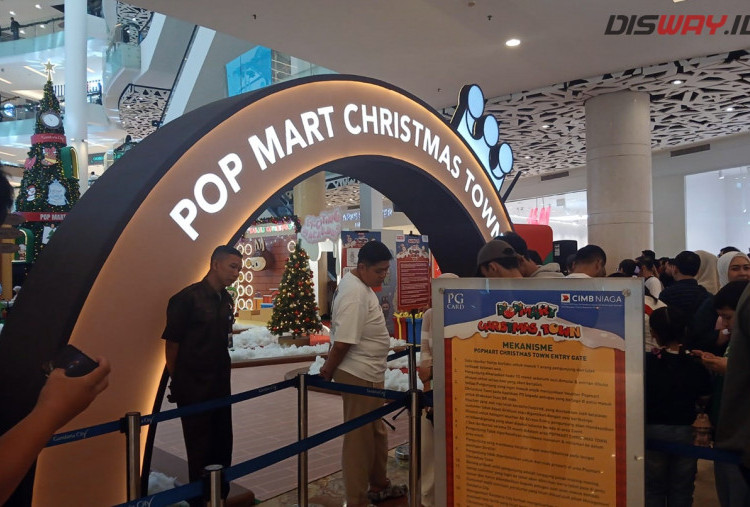 Sambut Natal 2024, Mall Gandaria City Hadirkan Event Popmart Christmas Town