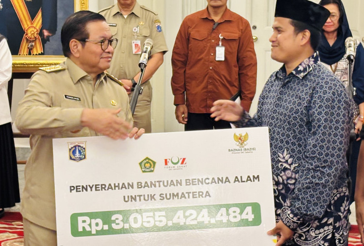 Pramono Kirim 27 Ton Bantuan Senilai Rp3 Miliar untuk Korban Bencana Sumatera