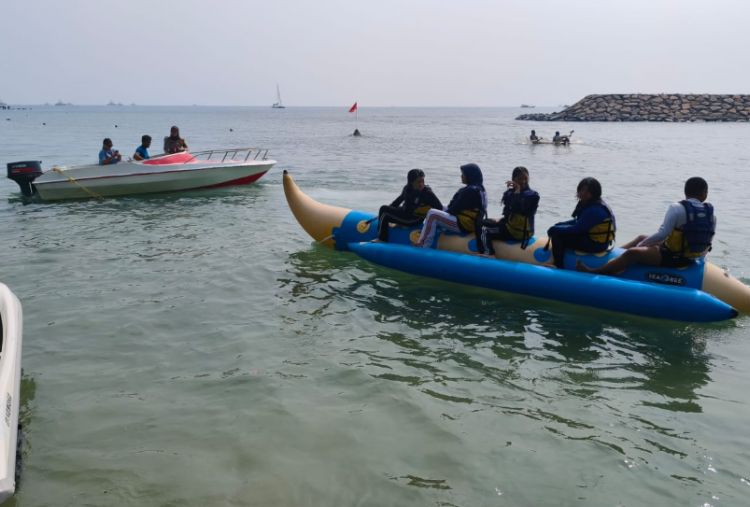 Bingung Pilih Ekskul saat MPLS? SMA di Tanjung Lesung Ini Kenalkan Watersport dari Jetski sampai Snorkeling