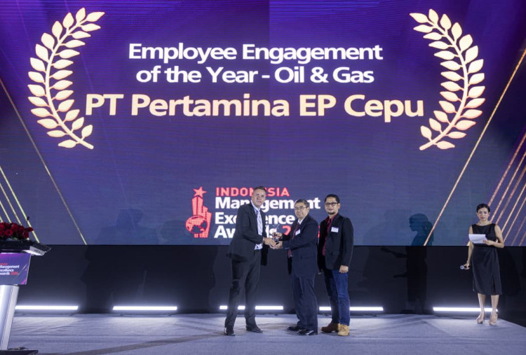 Program Nawashakti Pertamina EP Cepu Raih Employee Engagement of the Year Asian Management Excellence Award 2026