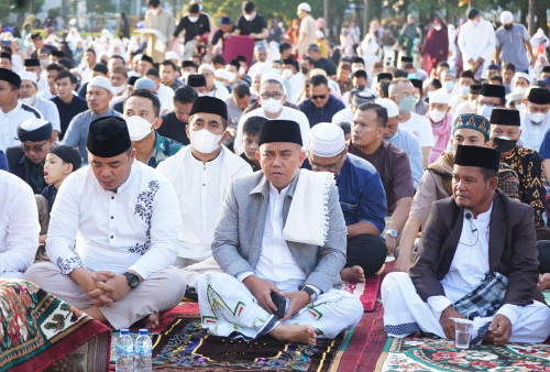 Salat Ied Membludak, Wali Kota Molen Ajak Refleksi Keteladanan Nabi Ibrahim AS