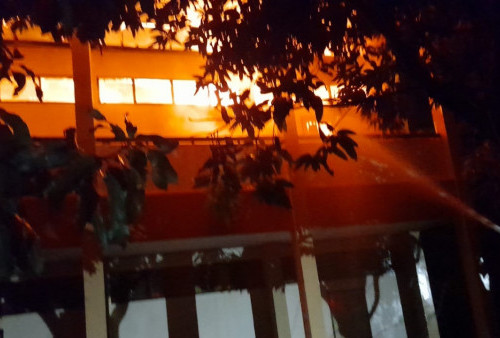 Gedung LPMP Sumsel Terbakar Disebabkan ini