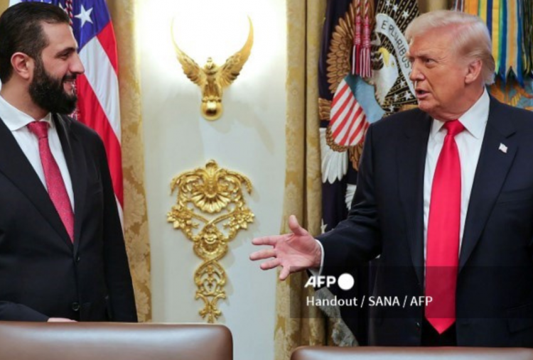 Presiden Ahmed Al-Sharaa Kunjungi Gedung Putih, Trump Berharap Suriah Jadi Negara Maju