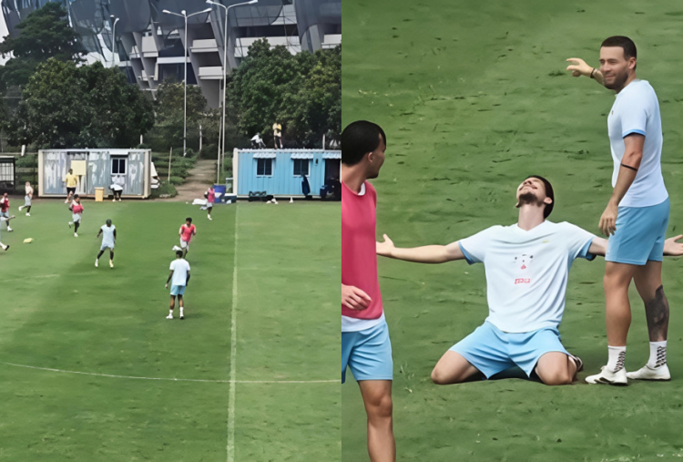 Gak Cuma Ridho Doang yang Bisa: Nih, Prof Thom Haye Kasih Paham Lewat Gol Jarak 60 Meter saat Sesi Latihan Persib