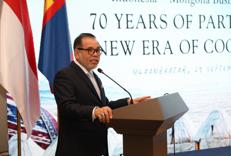 KBRI Beijing Gelar Indonesia-Mongolia Business Dialogue Tandai 70 Tahun Hubungan Diplomatik