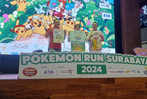 Pokemon Run 2024 Akan Digelar di Surabaya, Berlokasi di Areal Universitas Ciputra