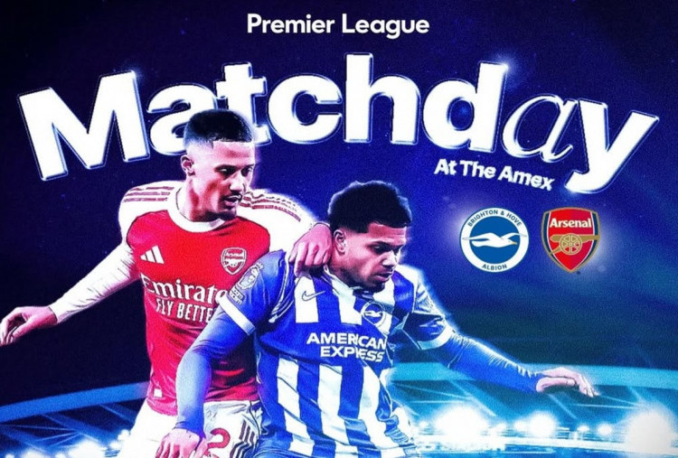 Link Live Streaming Brighton vs Arsenal di Liga Inggris 2025/26, KickOFF: 02.30 WIB