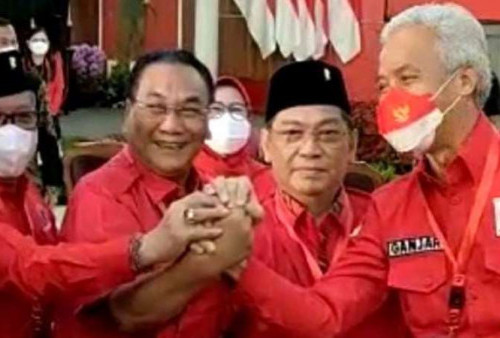 Istilah Celeng Tidak Lagi Berlaku di PDIP, Ganjar dan Bambang Pacul Salam Komando
