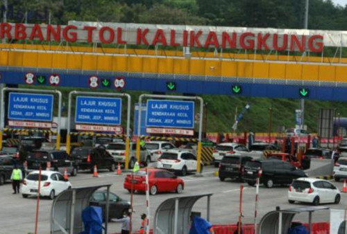 Arus Kendaraan Terpantau Meningkat, Pengelola Tambah Garu di GT Kalikangkung Semarang 
