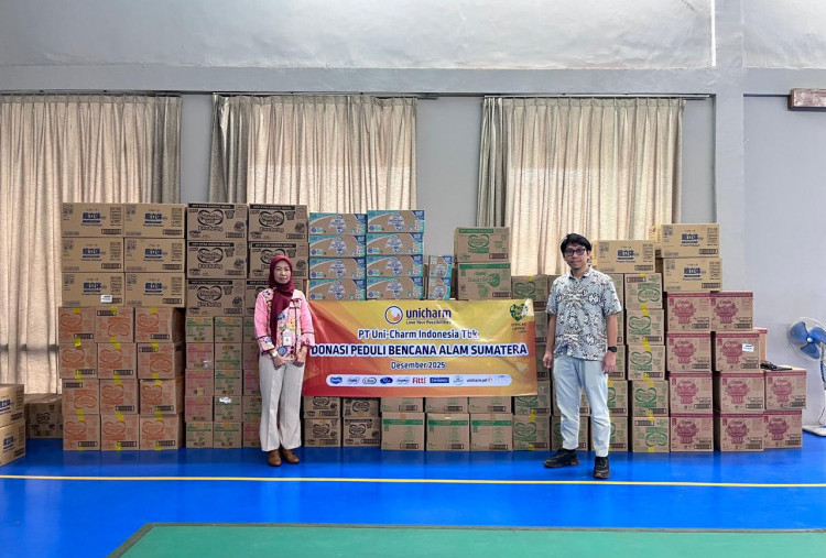 Aksi Kemanusiaan Unicharm, Produk Sanitasi Disalurkan untuk Korban Bencana Sumatera dan Jatim