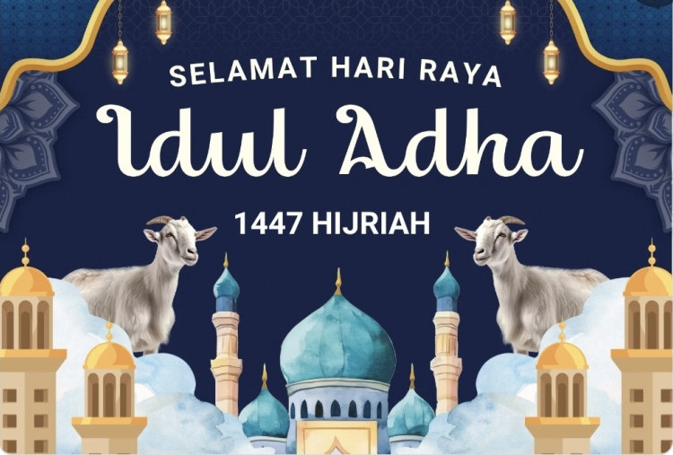 50 Kartu Ucapan Selamat Hari Raya Idul Adha 2026 Terbaru dan Unik, Cocok di Share ke Medsos!