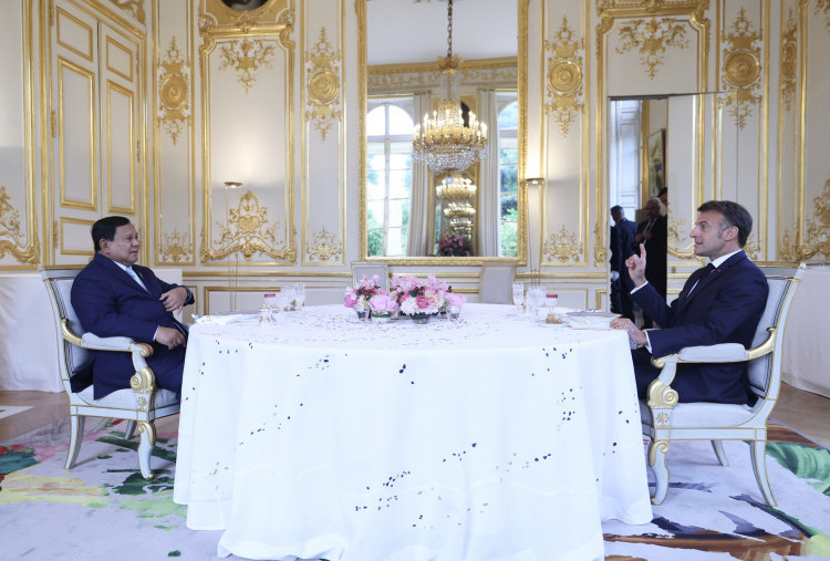 Kehangatan Diplomasi Usai Bastille Day: Prabowo Dijamu Macron di Istana Élysée