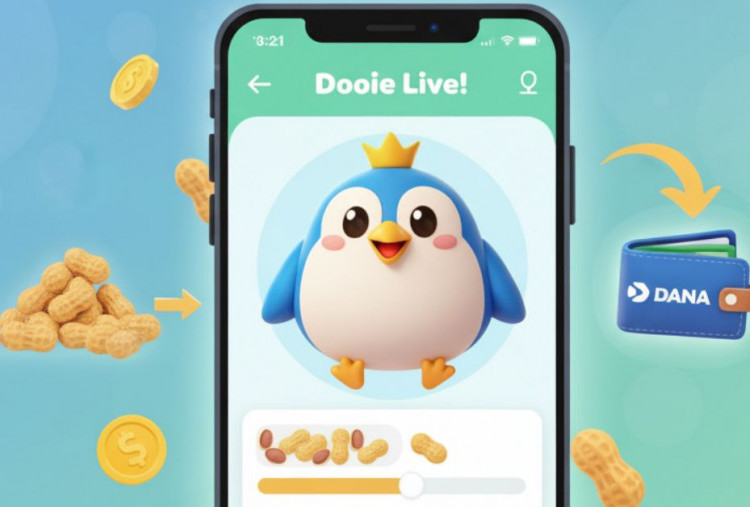 Aplikasi Penghasil Uang Dooie Live, Bisa Barter Kacang dengan Saldo DANA Rp 400 Ribu!