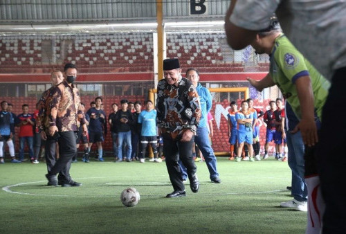 Melalui Turnament Futsal, Herman Deru Ingin Silaturahmi ADO dan Mitranya Terus Terjalin