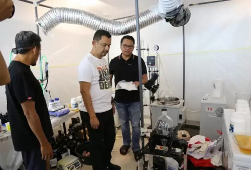 Bareskrim Bongkar Lab Rahasia Produksi Ganja dan Ekstasi di Canggu Bali, 3 WNA Diamankan