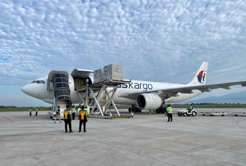 Jelang WSBK 2022 Mandalika, 176 ton Kargo Logistik Sudah Tiba di Bandara Lombok