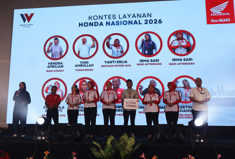 WMS Kirim 10 Honda People Terbaik ke Kontes Layanan Honda Nasional 2026   