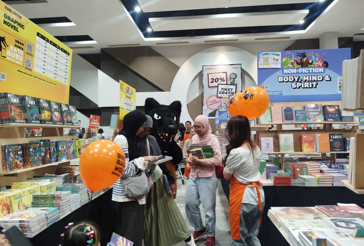 Big Bad Wolf Indonesia Hadir di Surabaya, Buku-Buku Keren Dijual Mulai Rp50 Ribuan